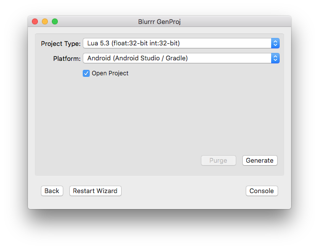 BlurrrGenProj Generate
