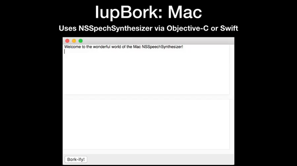 IupBork: Mac