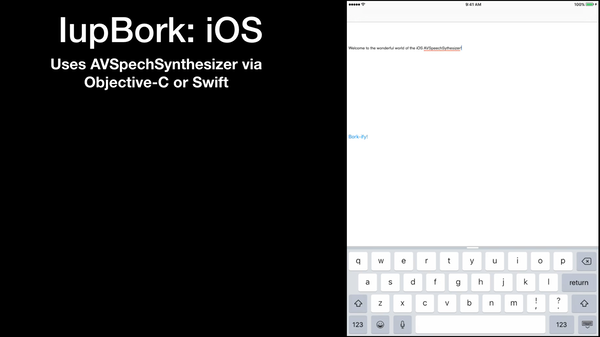 IupBork: iOS