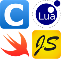 C Lua Swift JavaScript