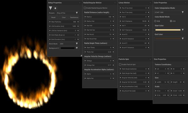 Sparkle Sparkle (Blurrr SDK particle editor)